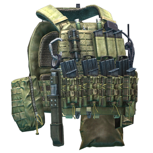 5.11 Tactical TacTec 插板胸挂（丛林绿）