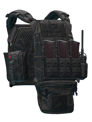 Stich Profi V2 插板胸挂（黑色）