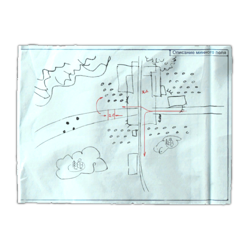 雷区地图（森林）